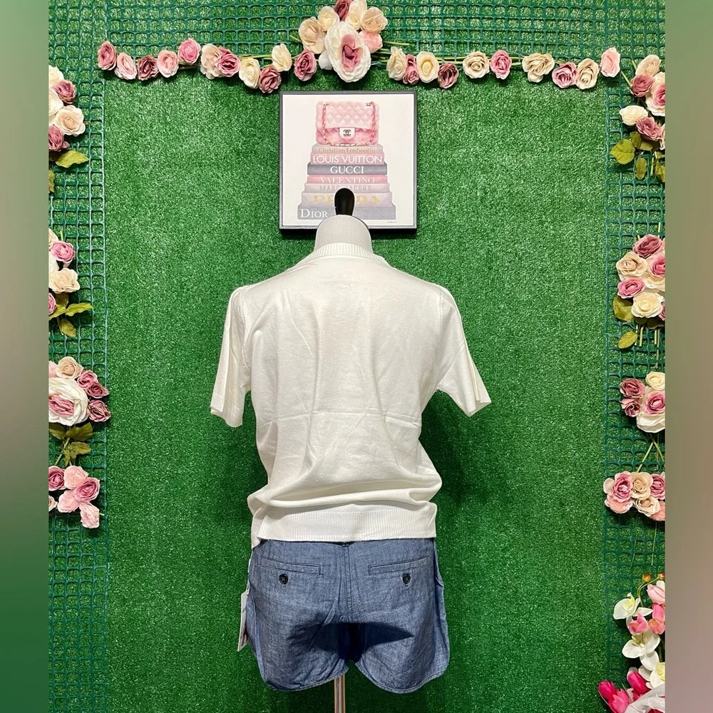 🌷Brand New knitted Bear Top Can Fit Sm up to L Soft Stretchy - Picture 6 of 6